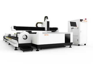 Plates And Pipes Fiber Laser Cutting Machine With Exchange Table OPT-1530GW